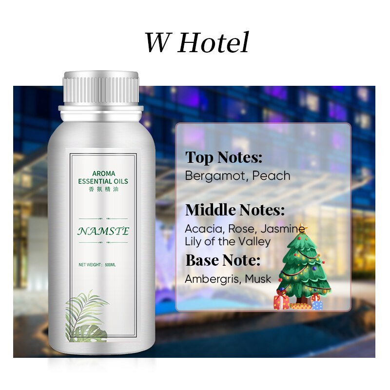 NAMSTE Hotel Essential Oil 100ML Pure Plant Room Fragrance Home Air Freshener Electric Aromatic Oasis Essential Oil For Diffuser