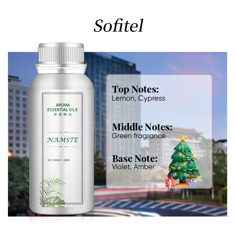 NAMSTE Hotel Essential Oil 100ML Pure Plant Room Fragrance Home Air Freshener Electric Aromatic Oasis Essential Oil For Diffuser