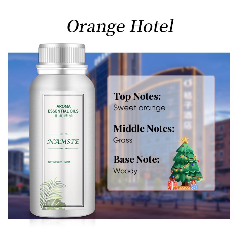 NAMSTE Hotel Essential Oil 100ML Pure Plant Room Fragrance Home Air Freshener Electric Aromatic Oasis Essential Oil For Diffuser