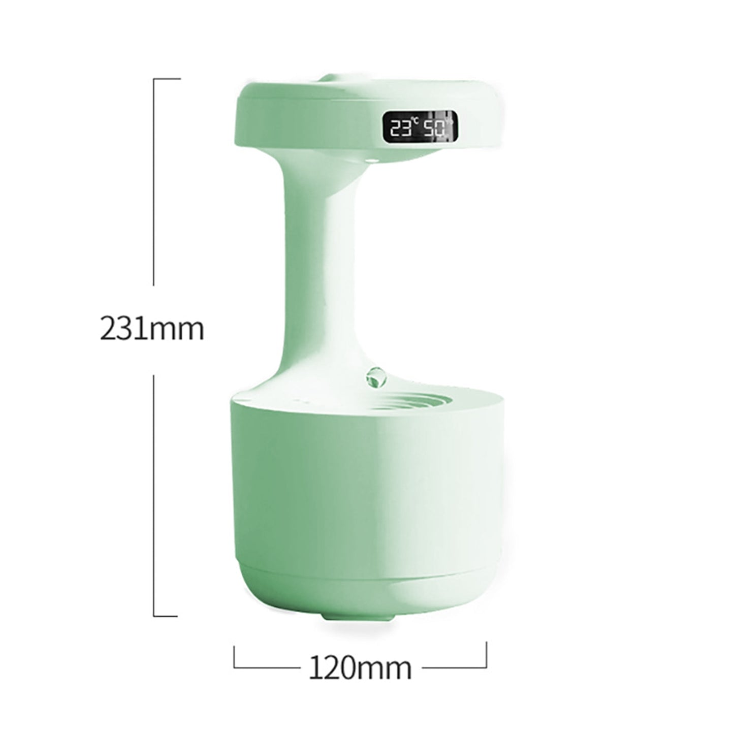 Anti-Gravity Air Humidifier Water Drop Mist Maker Fogger Humidifiers Air Purifiers Aromatherapy Essential Oils Aroma Diffuser