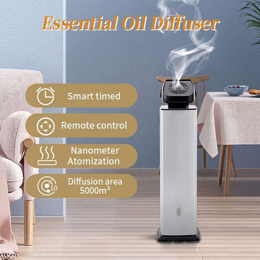 5000m³ Electric Perfume Aromatic Diffuser Air Purifier Essential Oils Fragrance Machine Home Scenting Device Aroma Fresheners